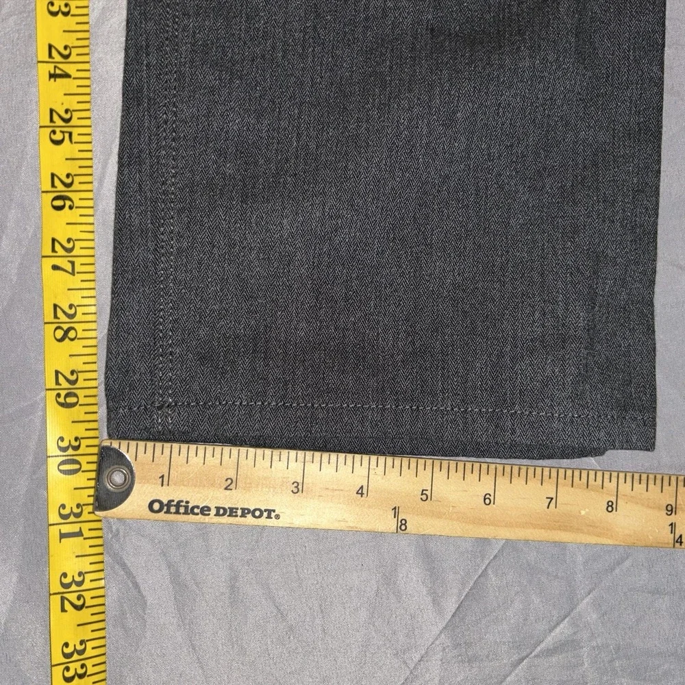 Hugo Boss Men's Black DieselStrasse 12  Pants Size 36x30 Special Finshing